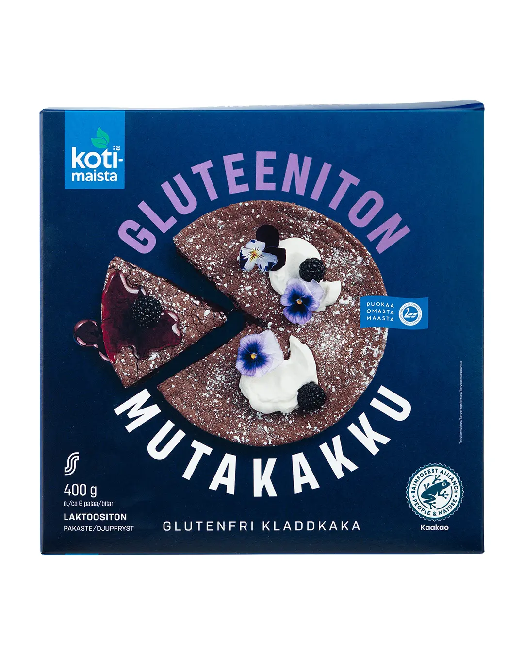 Kotimaista gluteeniton mutakakku