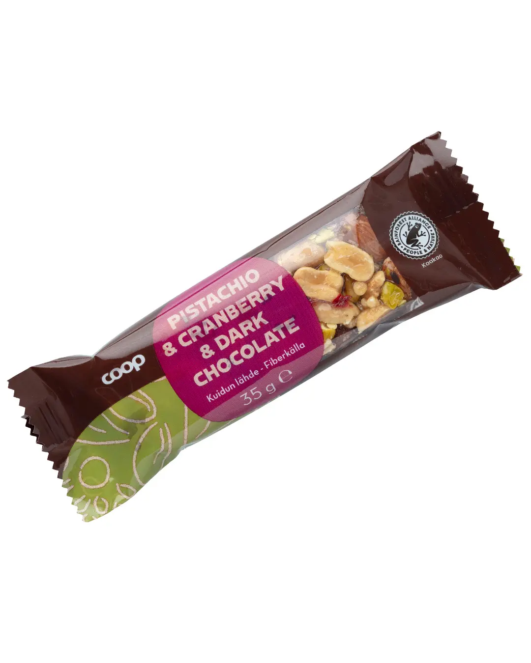 Coop pähkinä-hedelmäpatukka