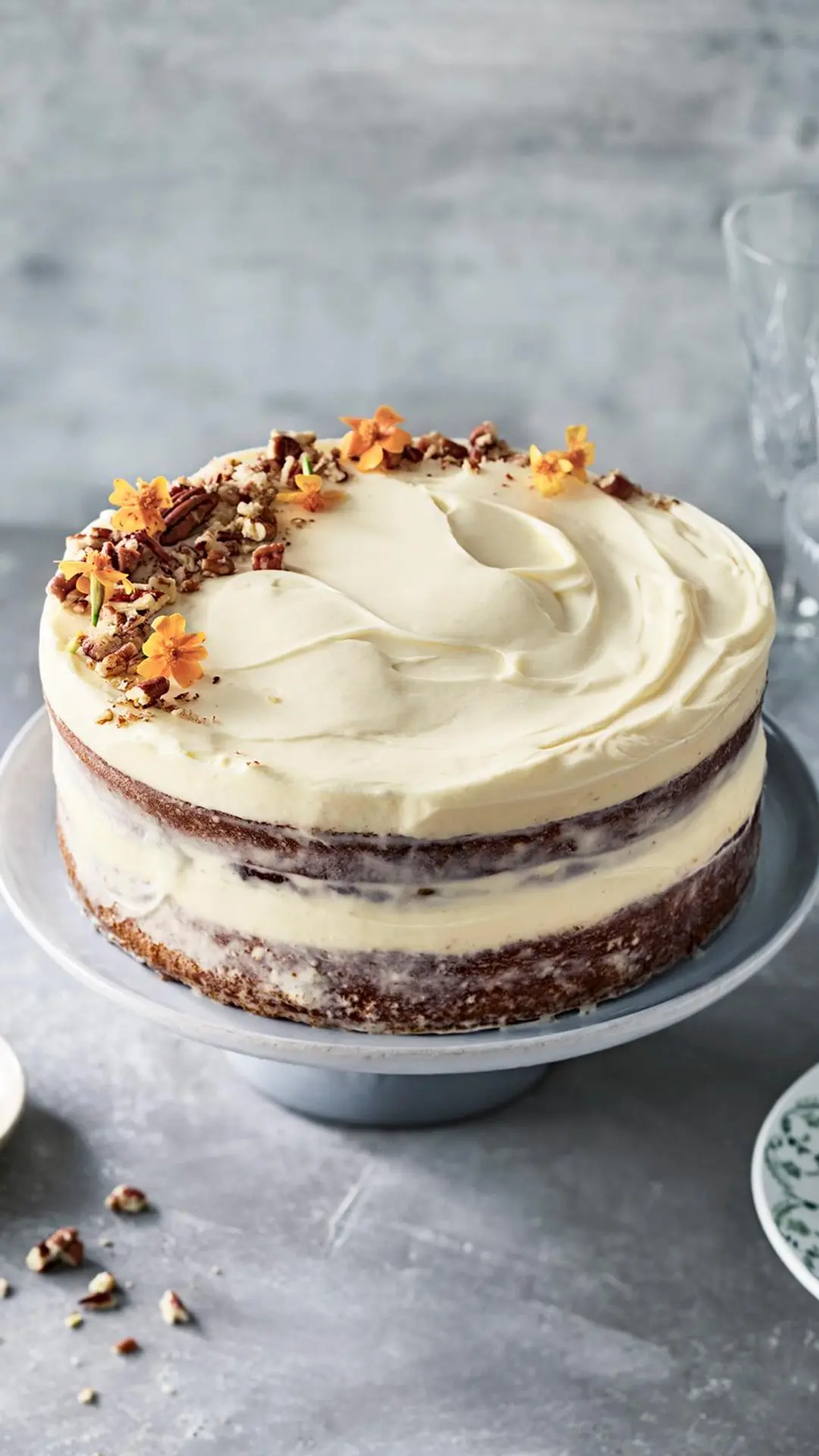 Amerikkalainen porkkanakakku, pystykuva