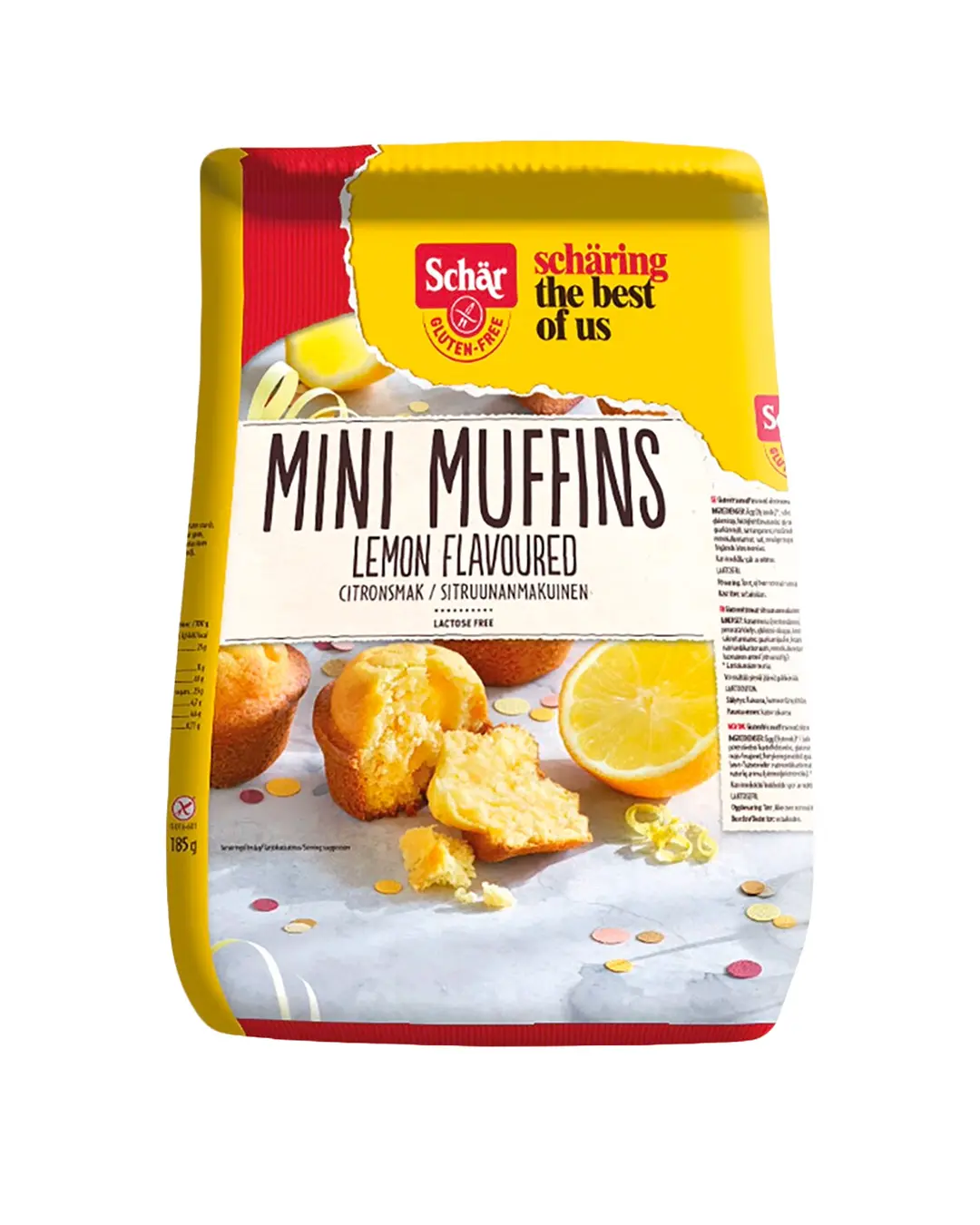 Schär sitruunanmakuiset minimuffinssit