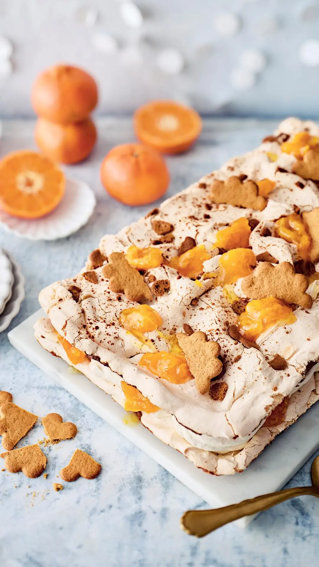 Joulun britakakku klementiineistä ja piparkakuista