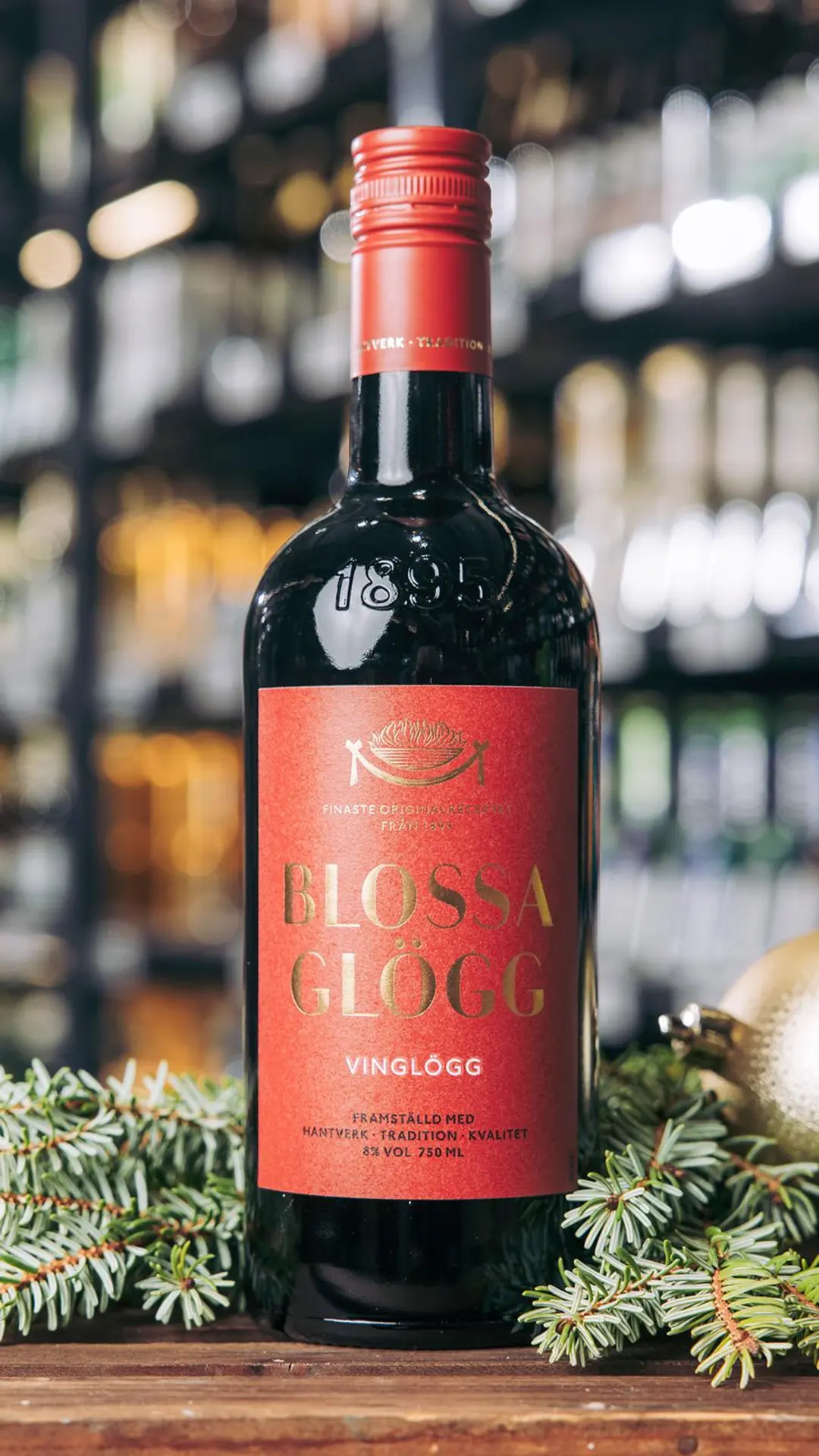 Blossa Glögg 8 % 0,75 l 