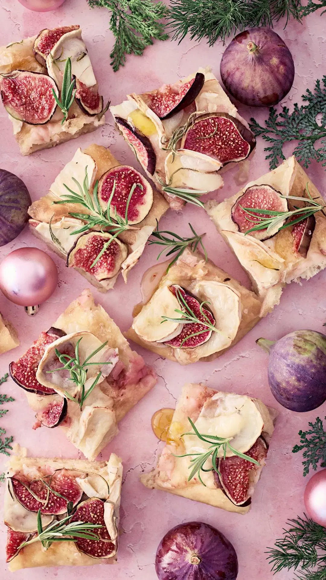 Jouluinen focaccia