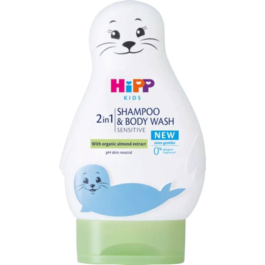 Hipp Baby Care 2in1 Shampoo & Body Wash Sensitive 200 ml Hylje