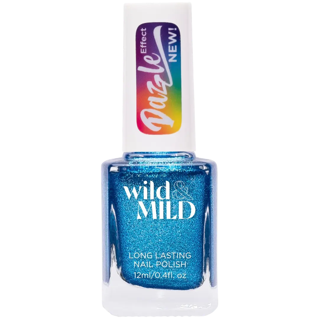 Wild&Mild Dazzle Effect nail polish DA03 Sapphire Eyes 12 ml