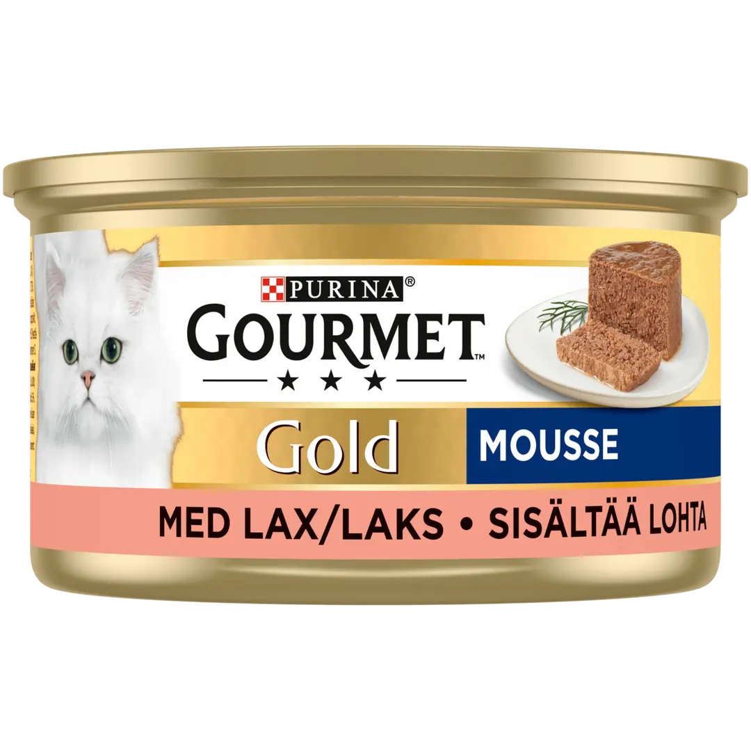 Gourmet 85g Gold Lohi Mousse kissanruoka