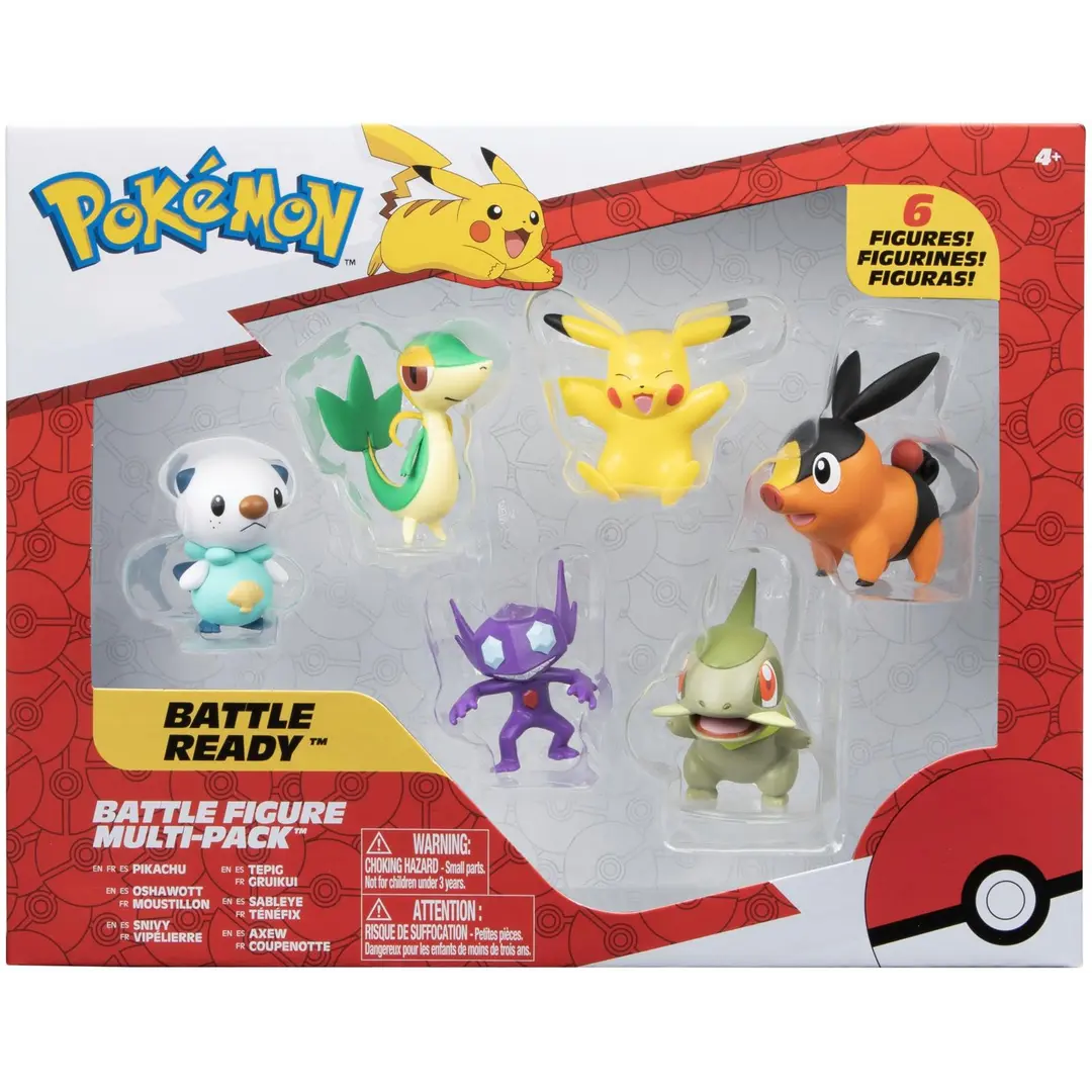 Pokémon Battle Figuuri 6 Pakkaus