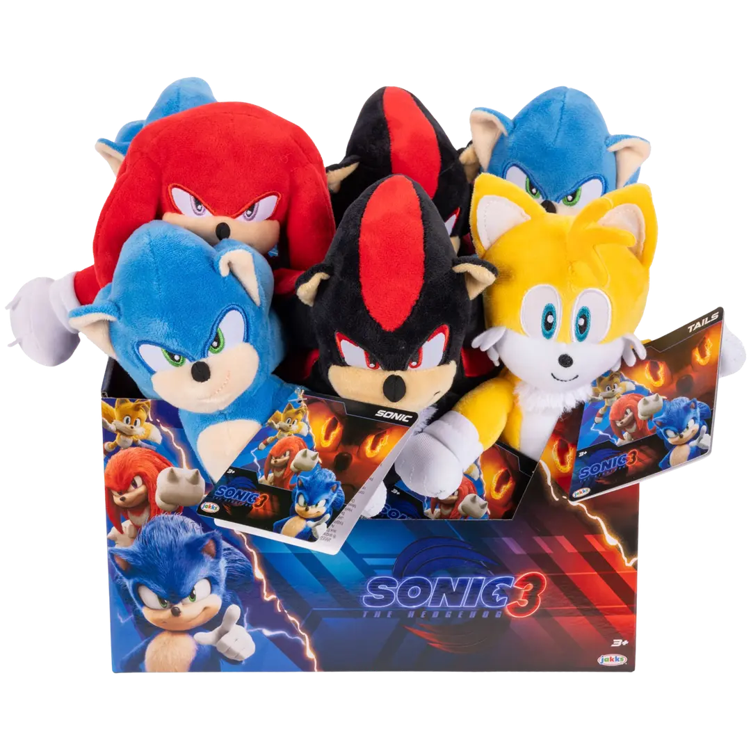 Sonic 3 Movie pehmolelu 23 cm Basic Plush