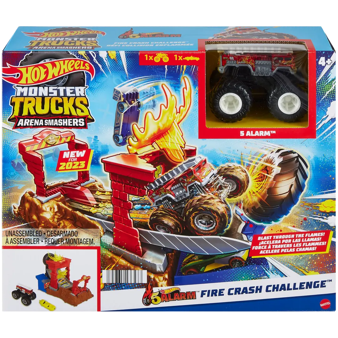 Hot Wheels Monster Trucks Entry Challenge  Hnb87