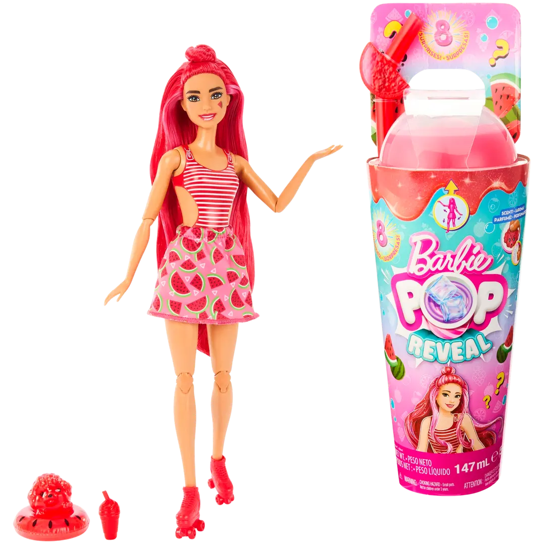 Barbie Pop Reveal Juicy Fruits, erilaisia