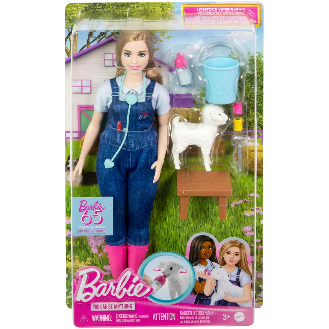 Barbie maatilan eläinlääkäri -muotinukke