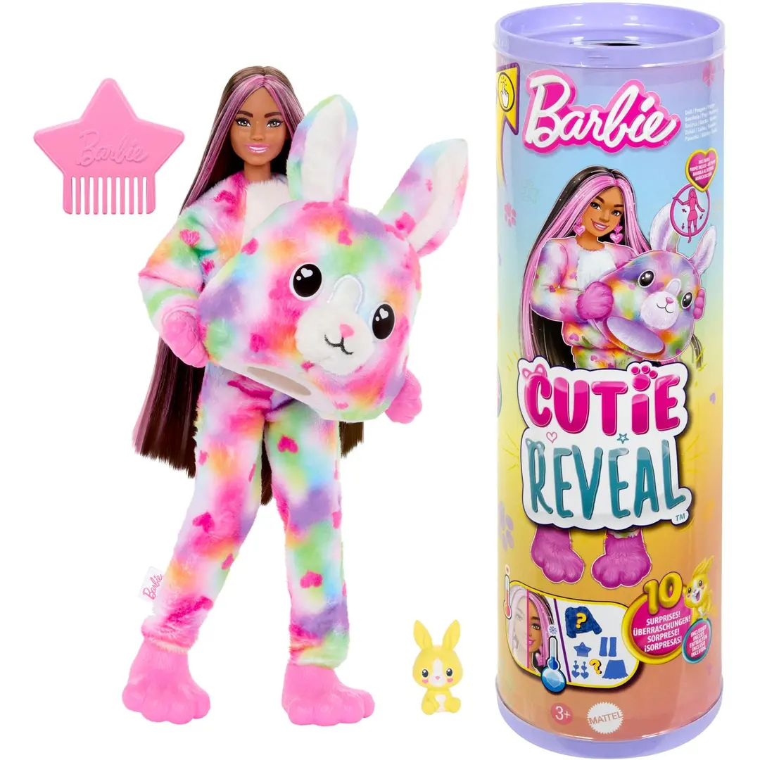 Barbie Cutie Reveal Color Dreams -muotinukke