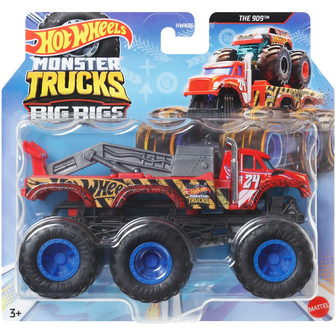 Hot Wheels monsteriauton kuljetusrekka Monster Truck Big Rigs, erilaisia