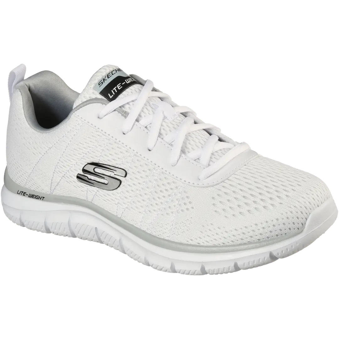 Skechers miesten lenkkarihenkinen vapaa-ajan jalkine Track White