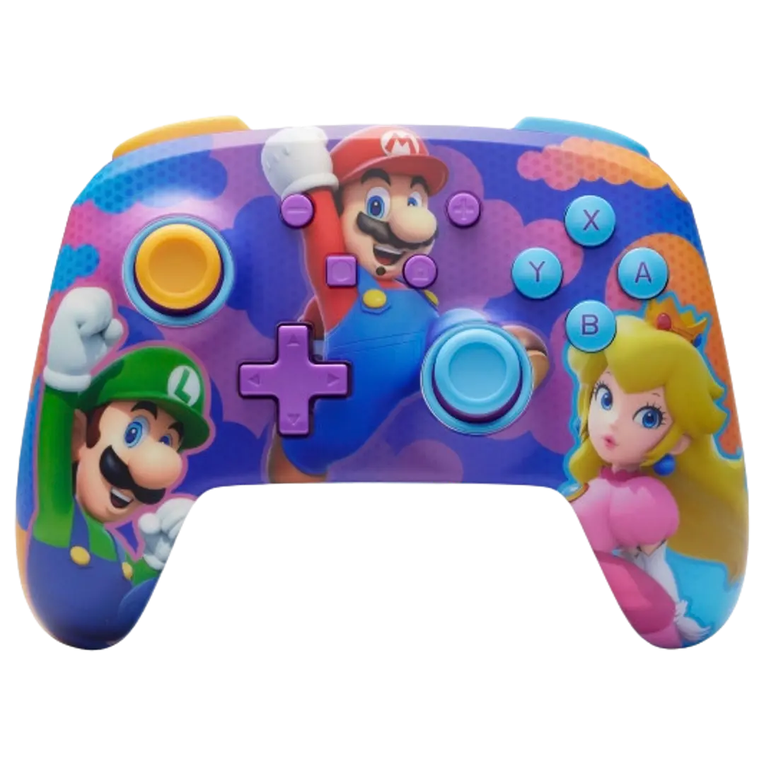 PowerA Enhanced Wireless Controller peliohjain, Color Splash Heroes, Nintendo Switch