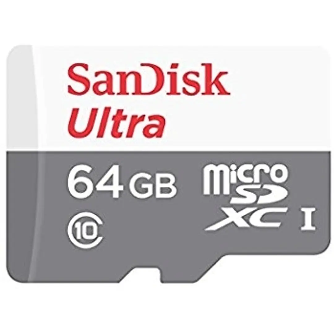 Sandisk 64gb microsd kortti 80mb/s class 10