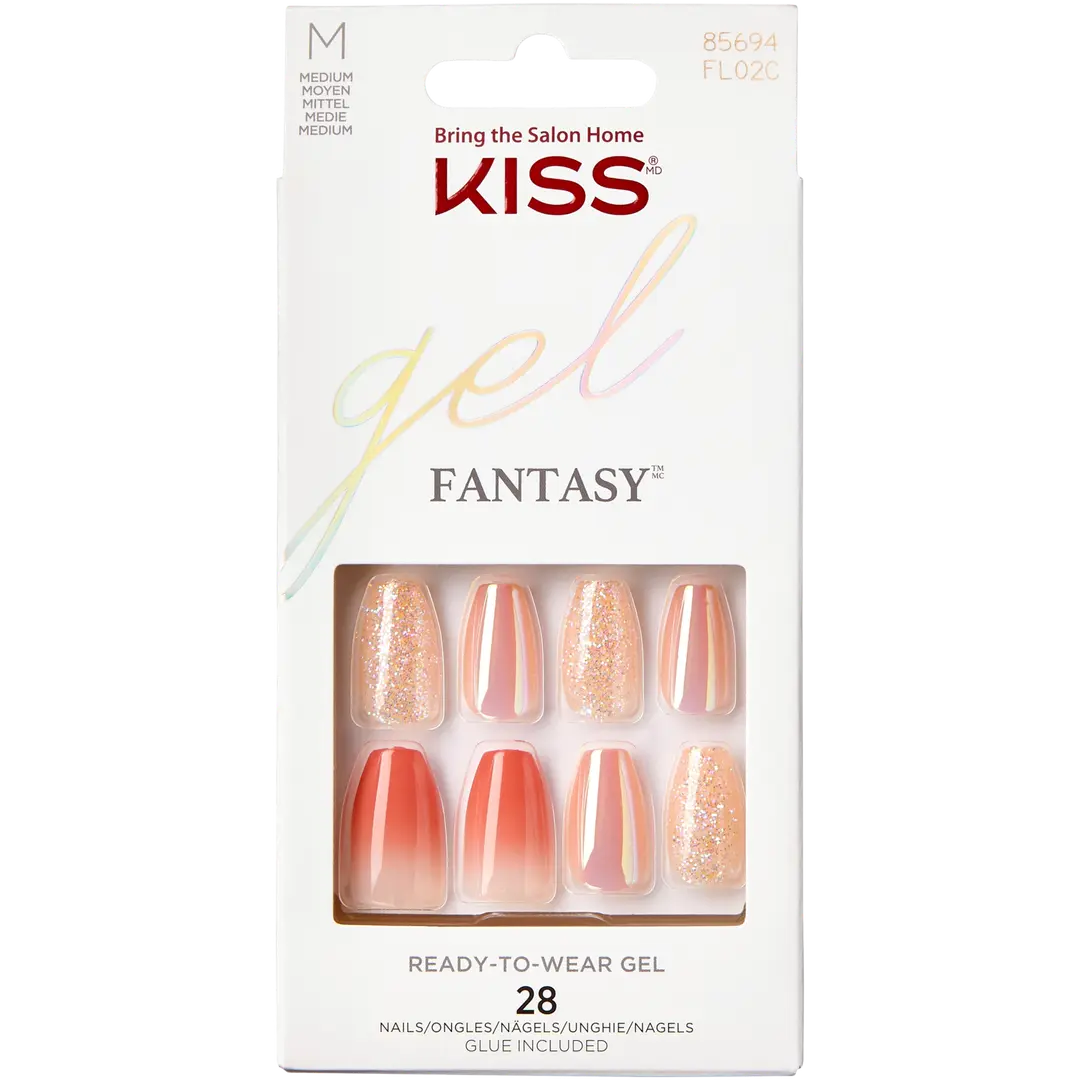 Kiss Gel Fantasy kynnet Problem Solved 28kpl