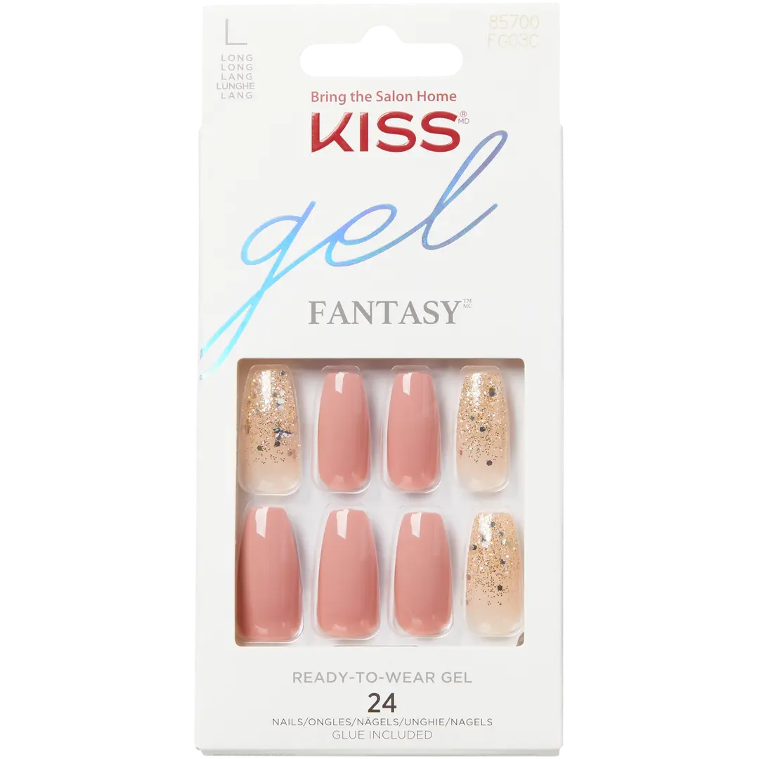 Kiss Gel Fantasy kynnet Midnight Sky 24kpl