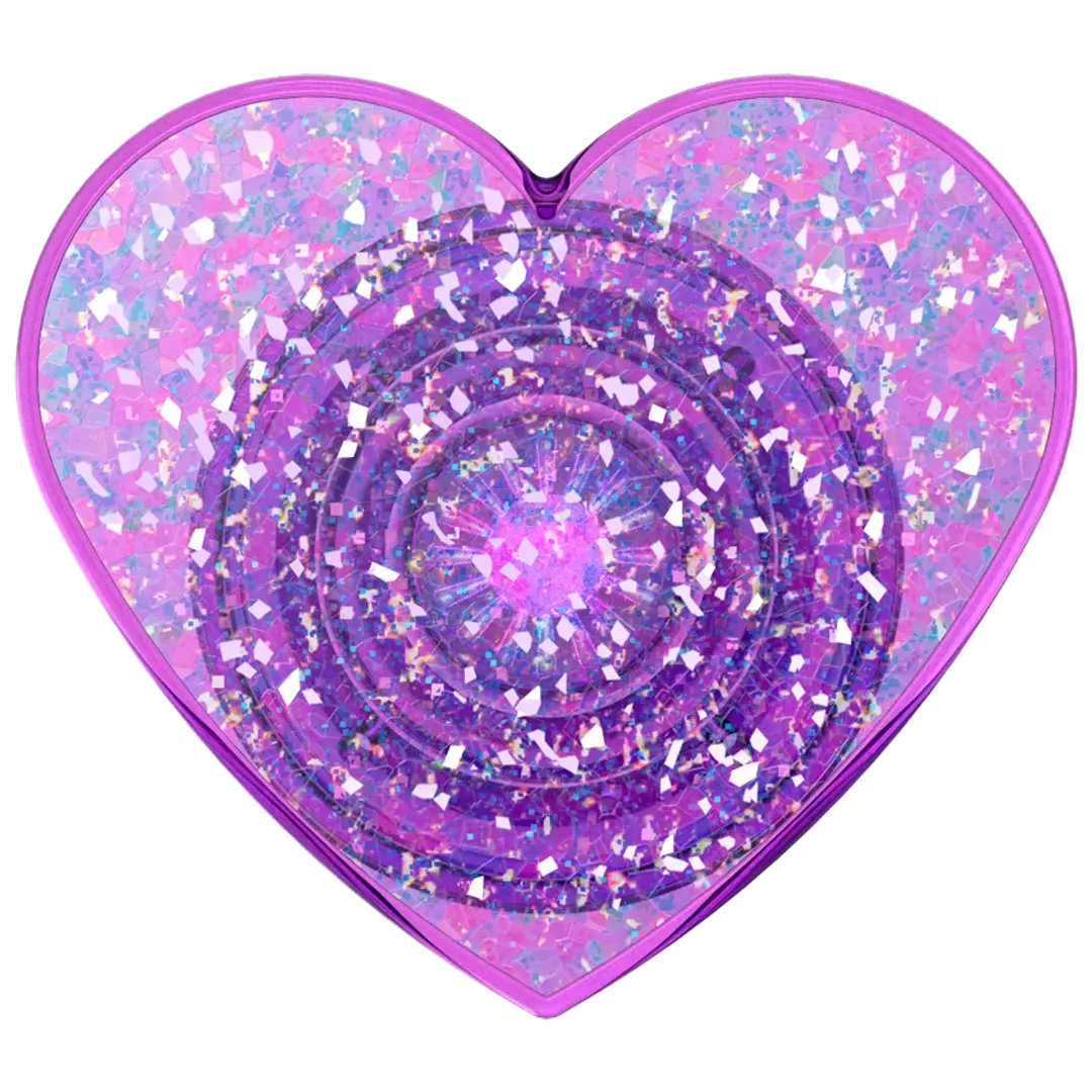 Popsockets puhelinpidike PopGrip Iridescent Confetti Dreamy Heart