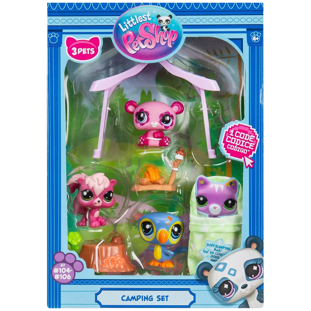 Littlest Pet Shop Camping setti