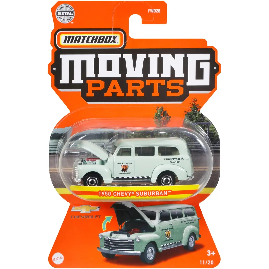 Matchbox moving parts vehicles fwd28
