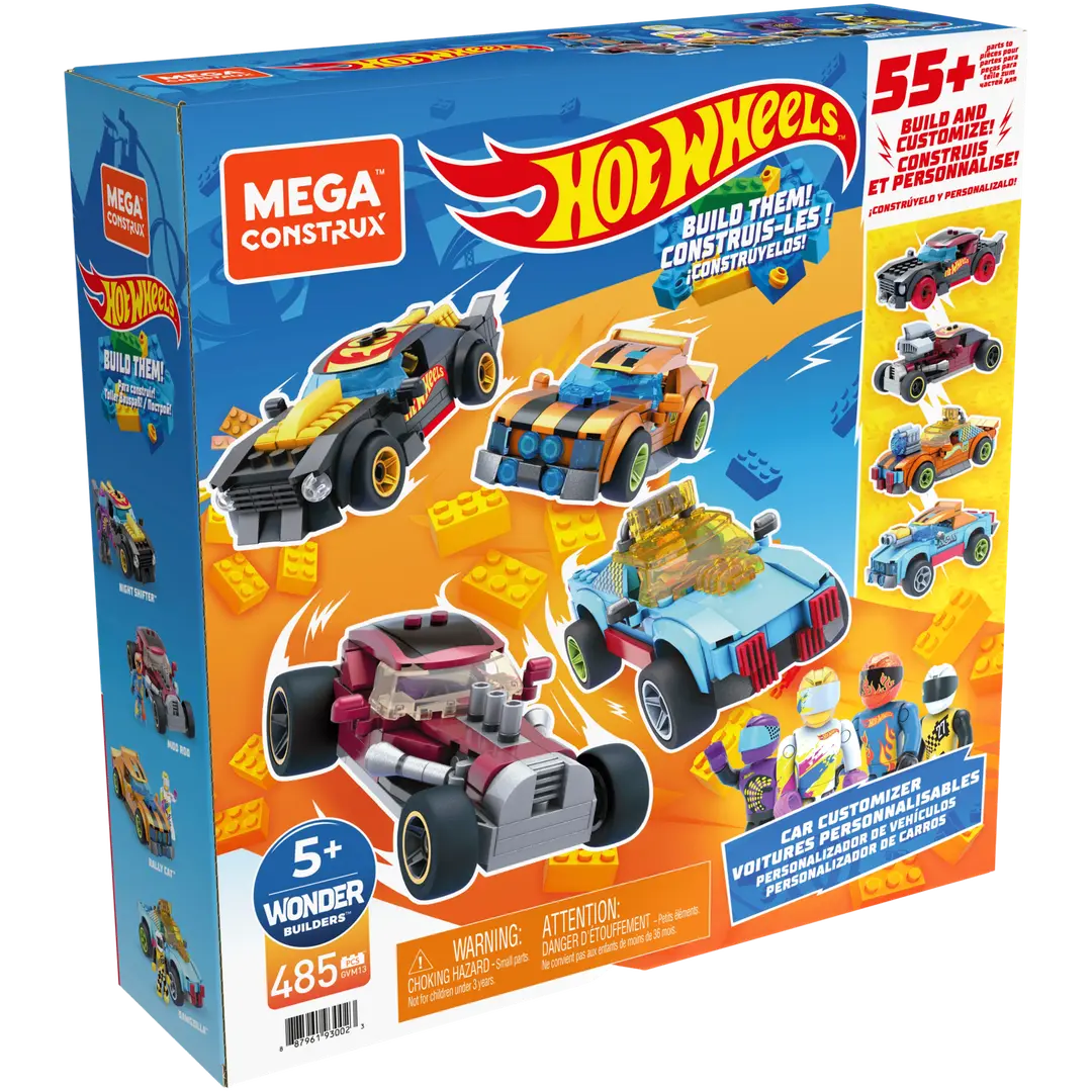 Mega Hot Wheels Car Customizer Gvm13