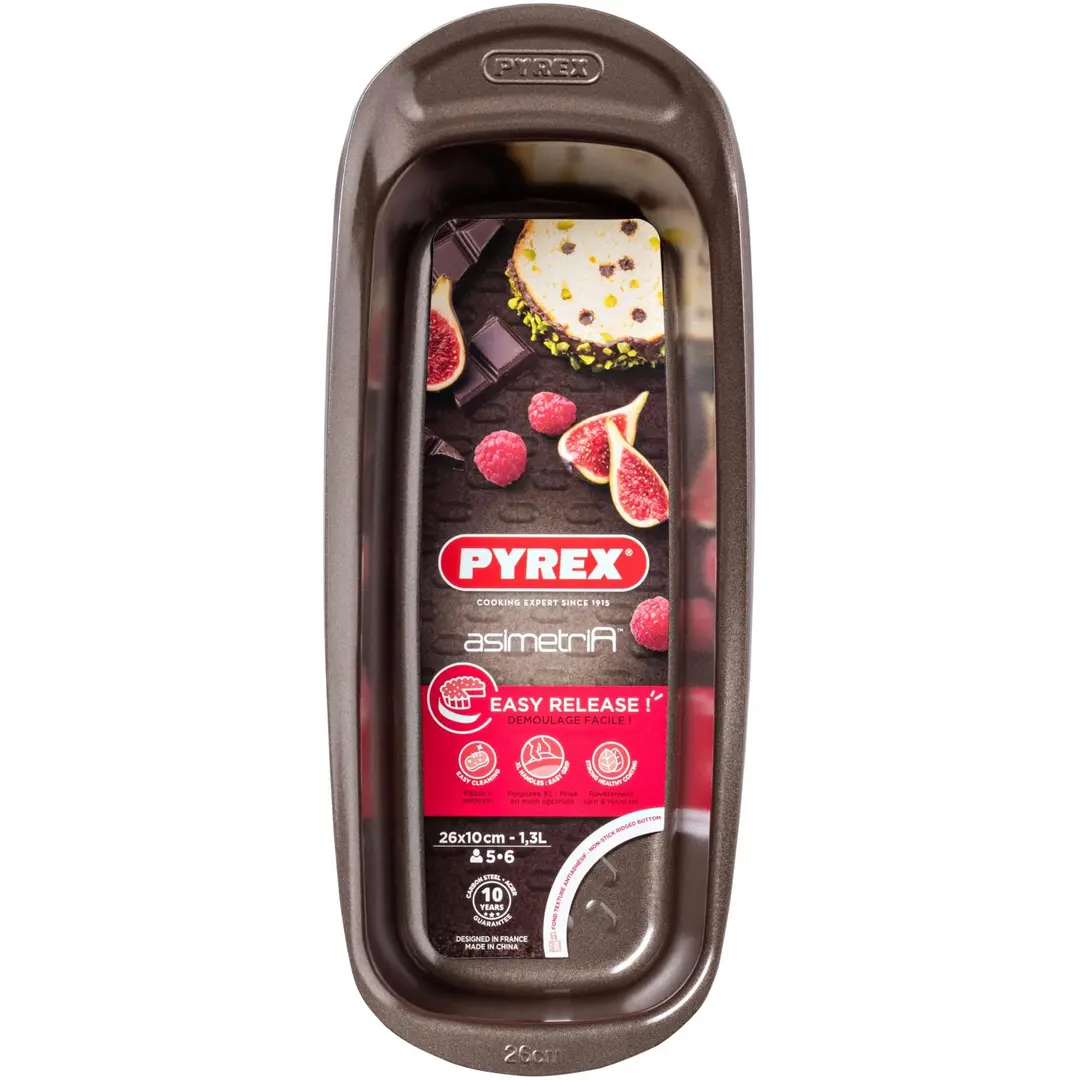 Pyrex Asimetria leipävuoka 26cm