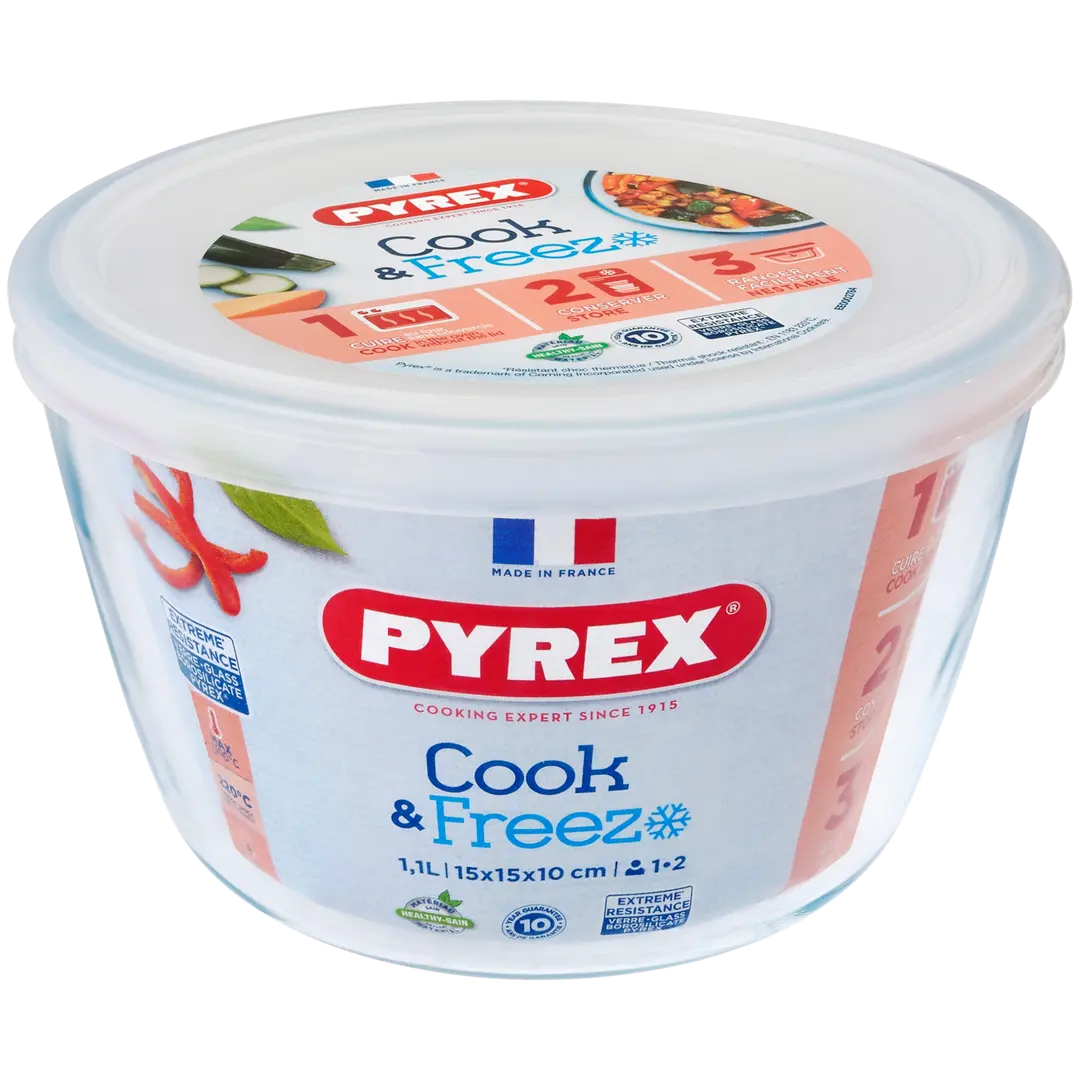 Pyrex vuoka 1,1 l Cook&Freeze