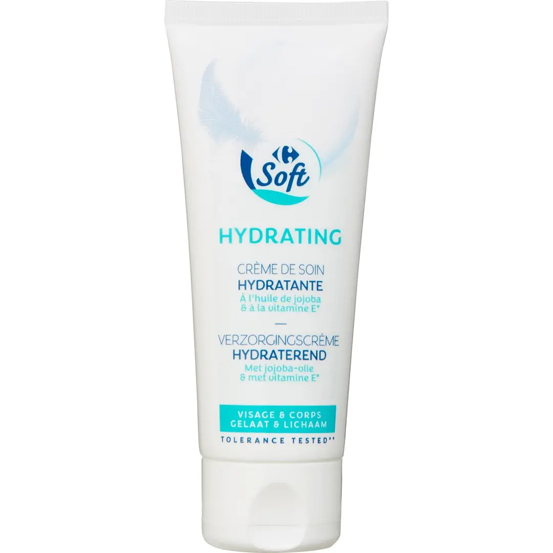 Carrefour Soft Hydrating Face And body Cream hoitovoide 75 ml