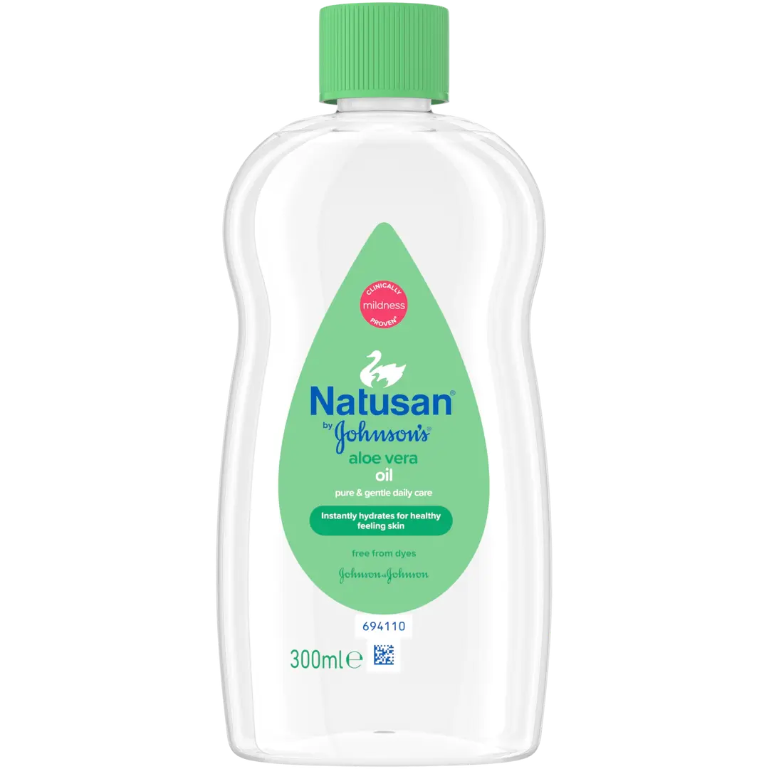 Natusan by Johnson's Baby Oil Aloe Vera hoitoöljy 300ml