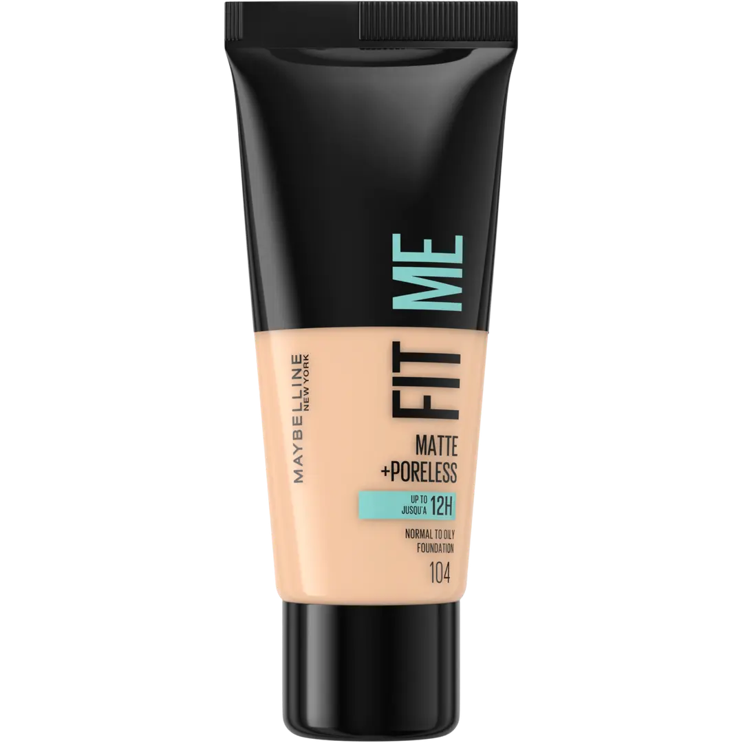 Maybelline New York Fit Me Matte+Poreless -meikkivoide 104 Soft Ivory 30ml