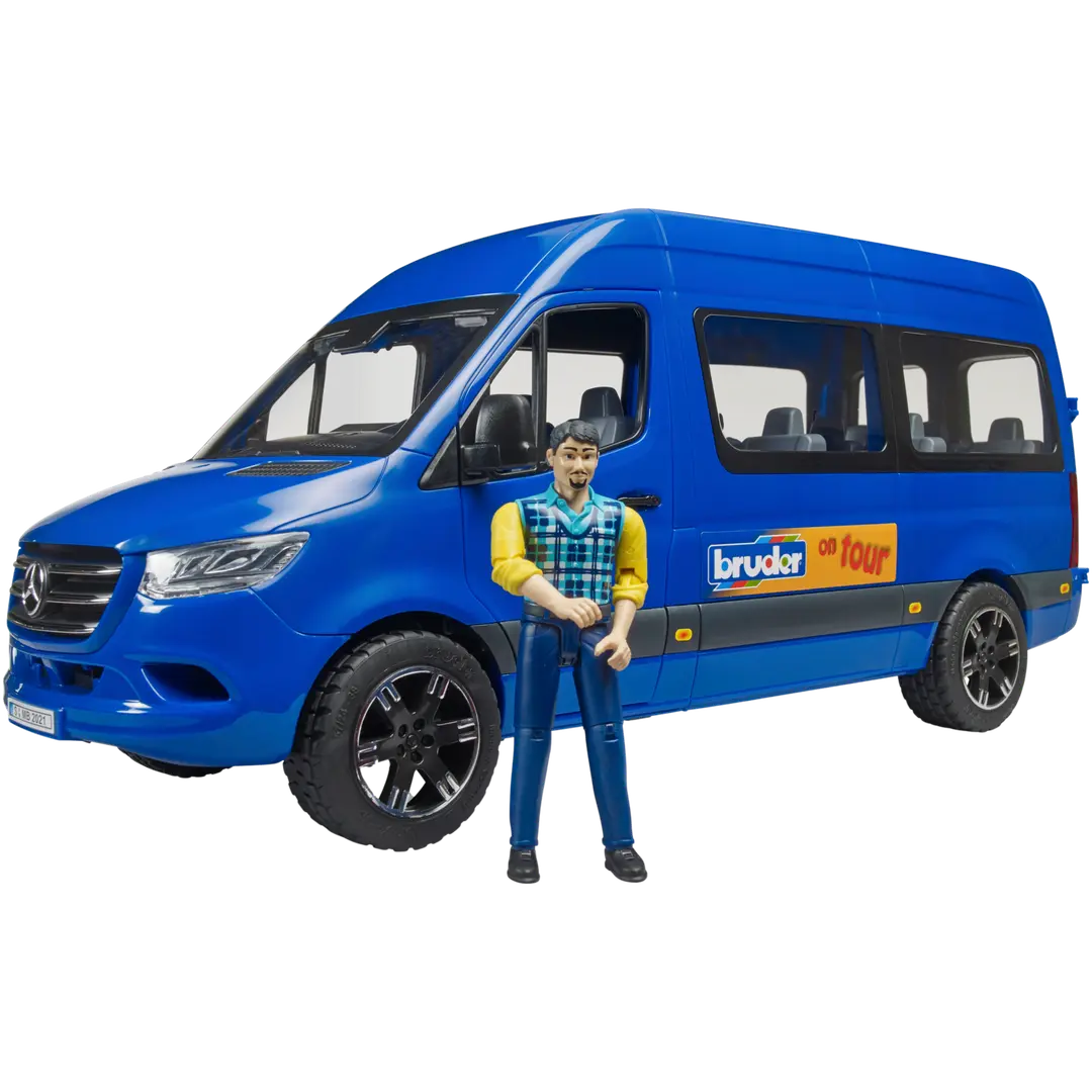 Bruder Mercedes-Benz Sprinter pakettiauto ja kuljettaja