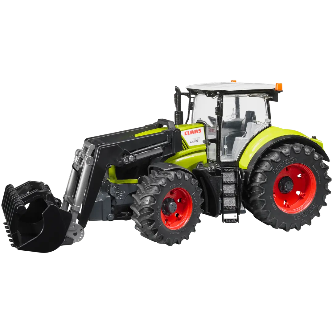 Bruder Claas Axion 950 traktori etukuormaajalla