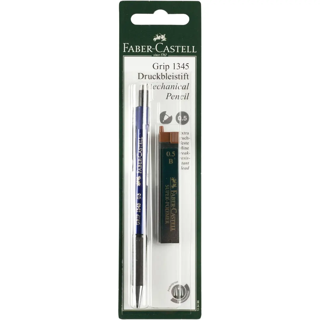 Faber-Castell lyijytäytekynä 0,5mm + lyijyt