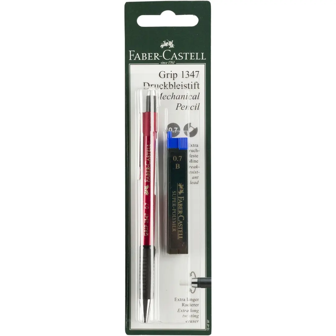 Faber-Castell lyijytäytekynä 0,7mm + lyijyt