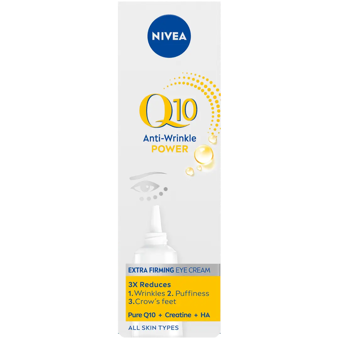 NIVEA 15ml Q10 Anti-Wrinkle Power Extra Firming Eye Cream -silmänympärysvoide