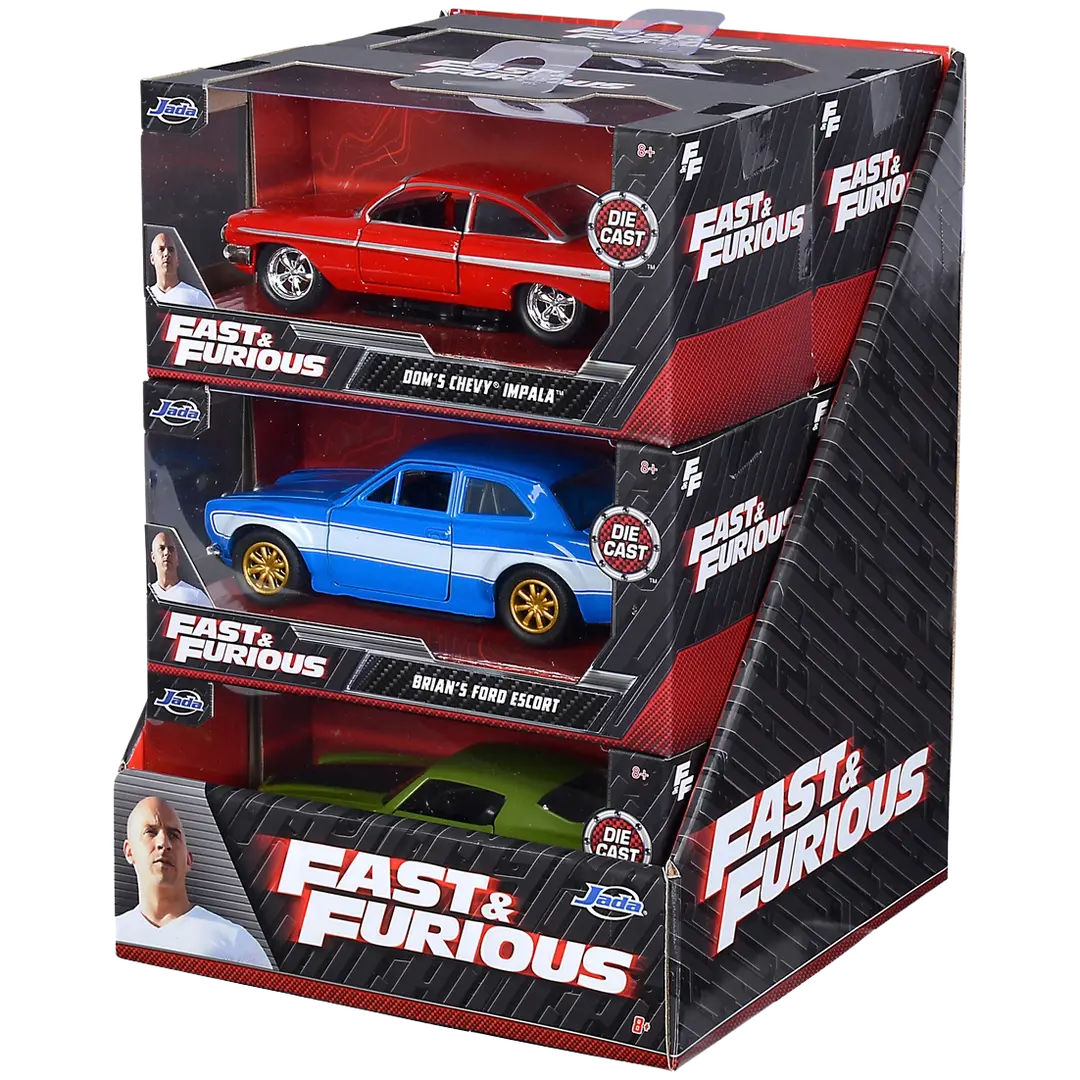 Jada Fast & Furious Display 1:32