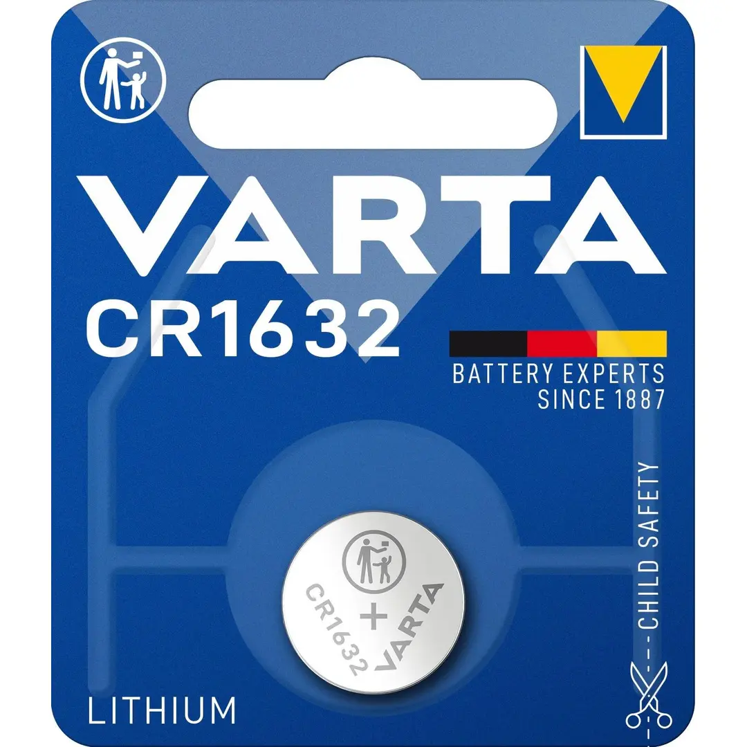 Varta CR1632 erikoisnappiparisto 1kpl