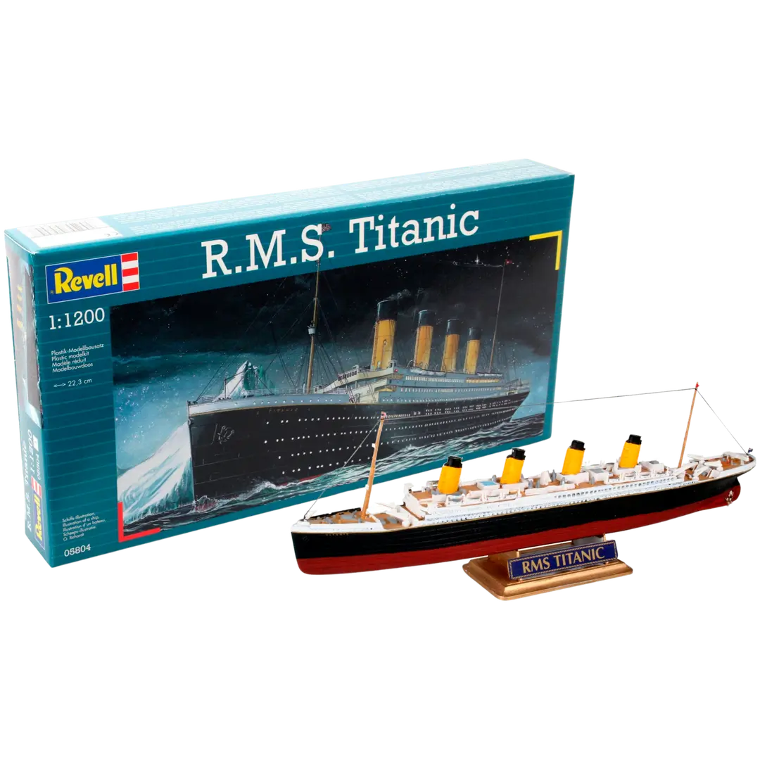 Revell Model Set R.M.S. Titanic 1:1200 laivan pienoismalli