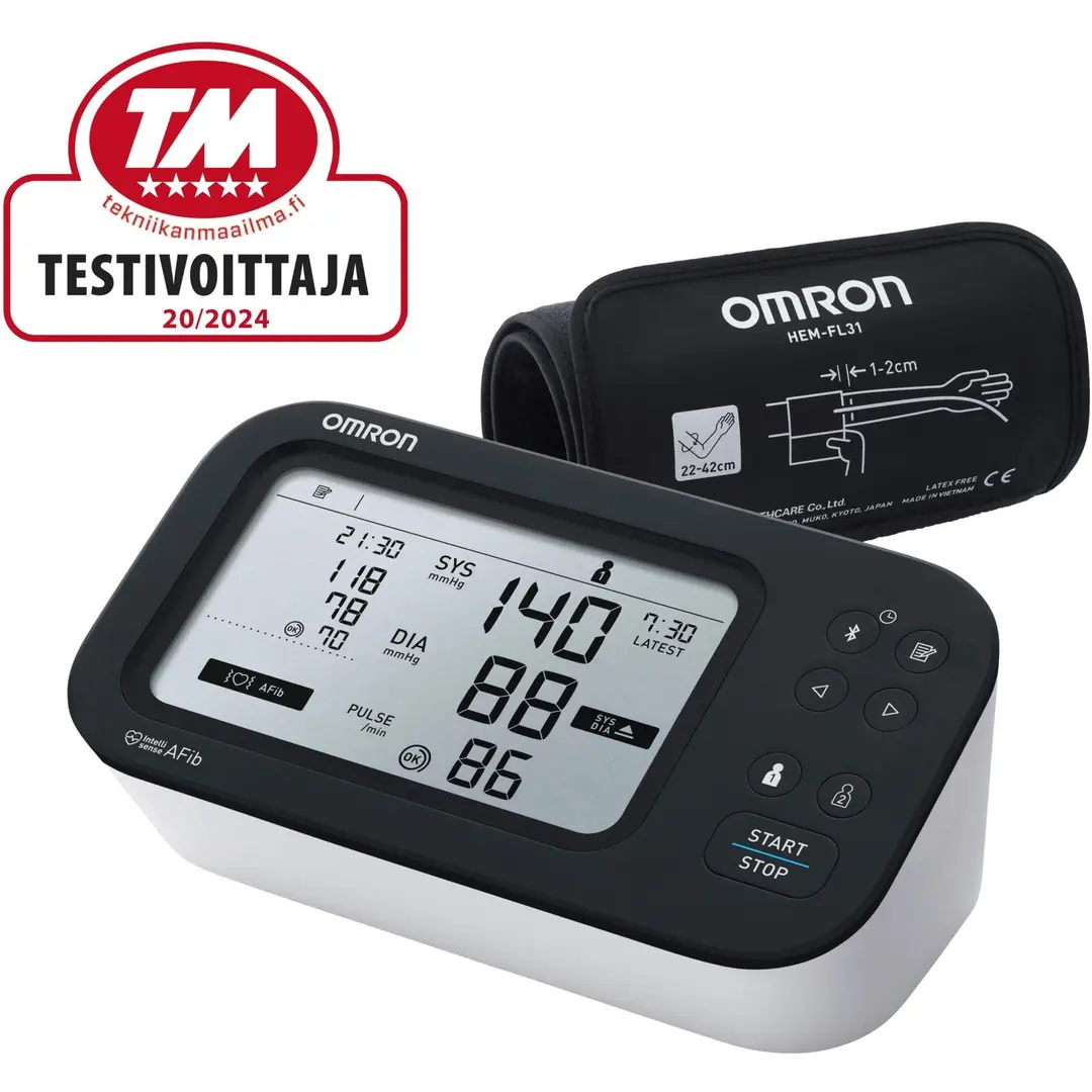 Omron M7 Intelli IT Afib verenpainemittari