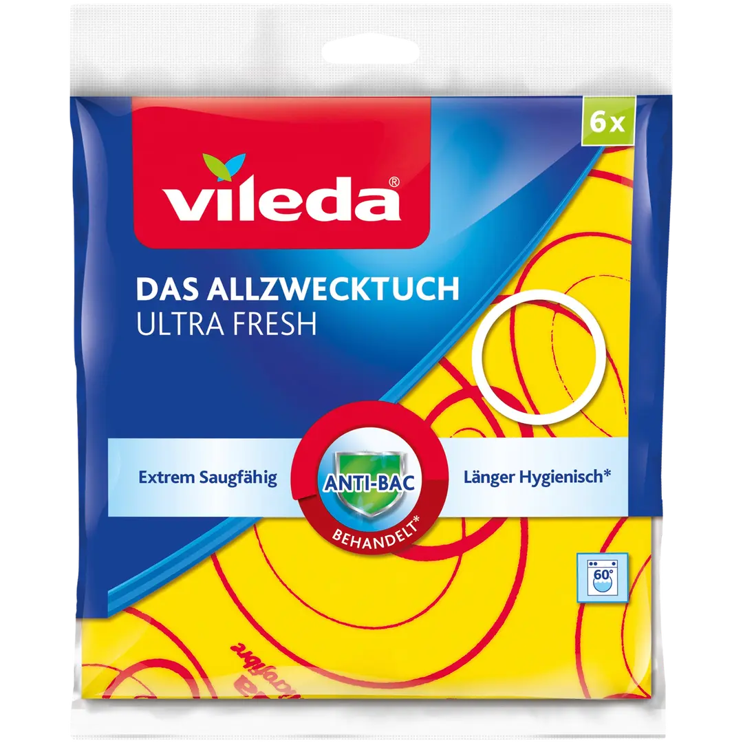 Vileda Ultra Fresh siivousliina 6 kpl