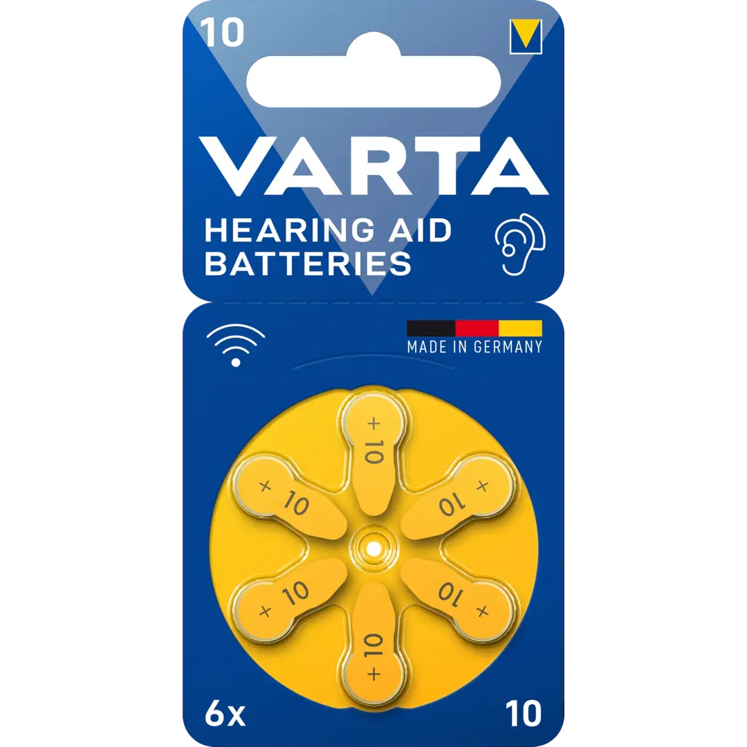 VARTA Kuulokojeparisto 10 6kpl