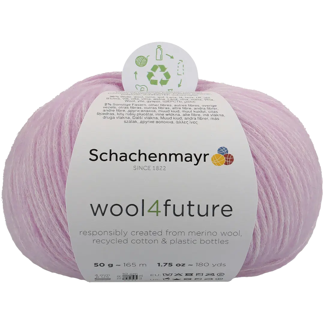 Schachenmayr neulelanka Wool4future 50g frozen lavender