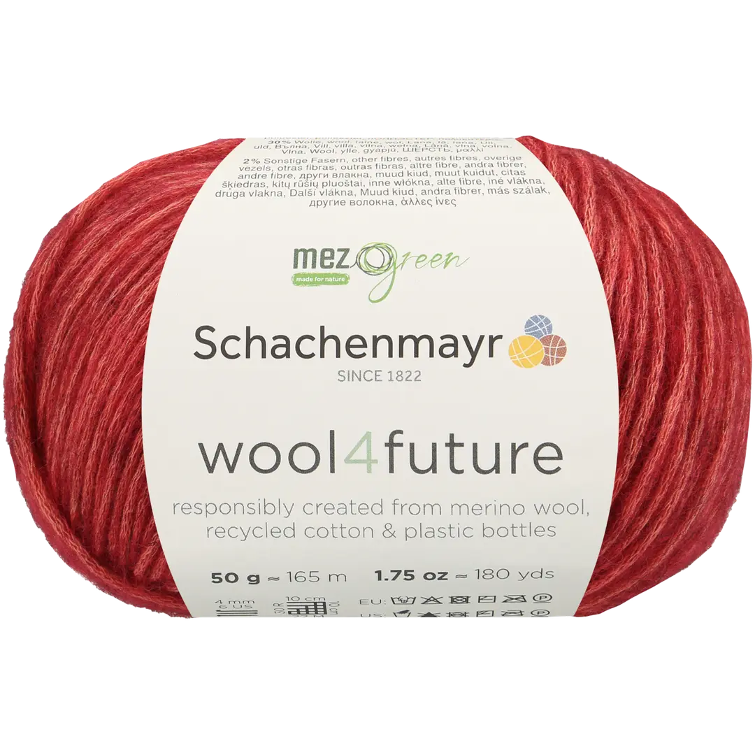 Schachenmayr neulelanka Wool4future 50g ruusunpunainen