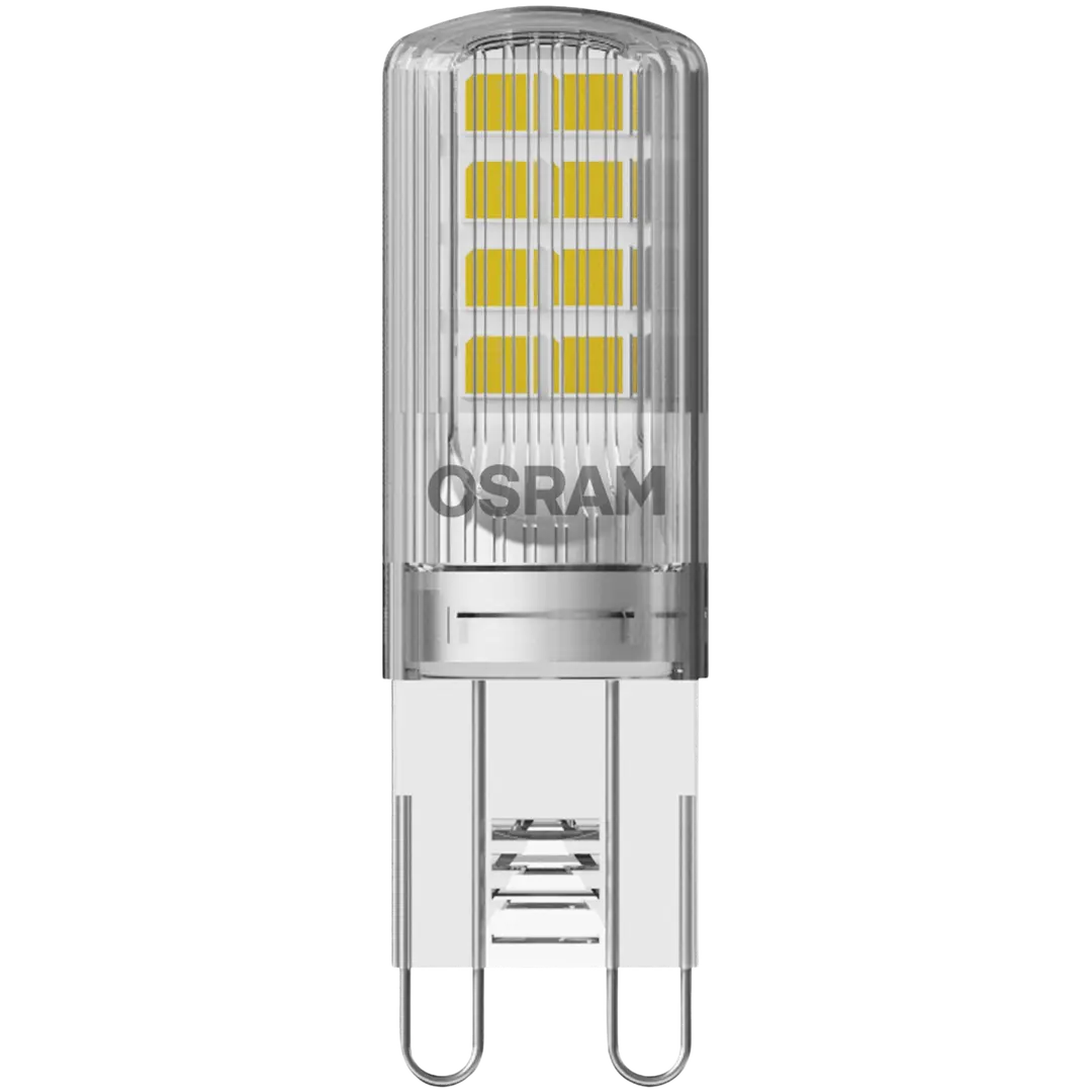 Osram LED PIN 2,6W/2700K G9 ei-himmennettävä kirkaskupuinen LED-pienoislamppu 2kpl/pkt