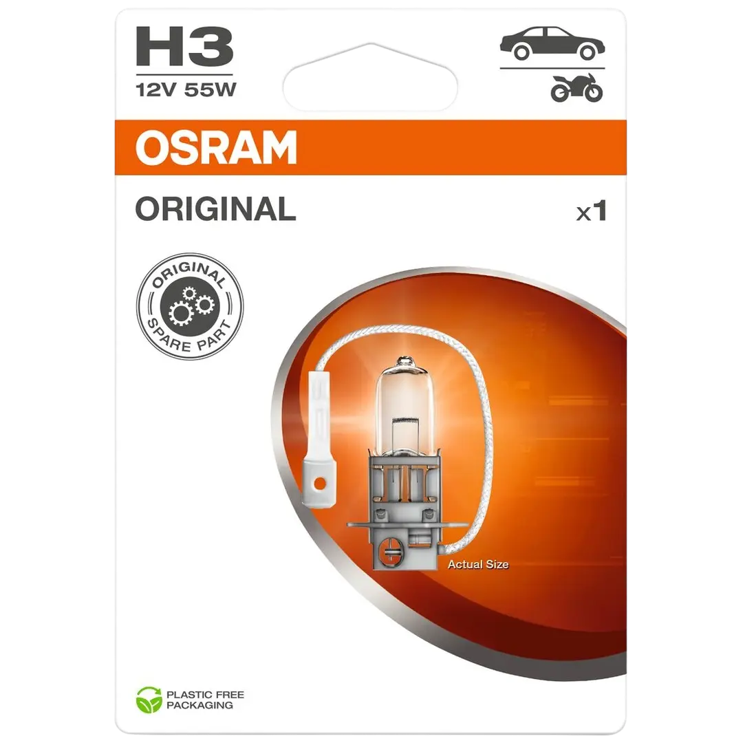 Osram Original H3 12V 55W polttimo