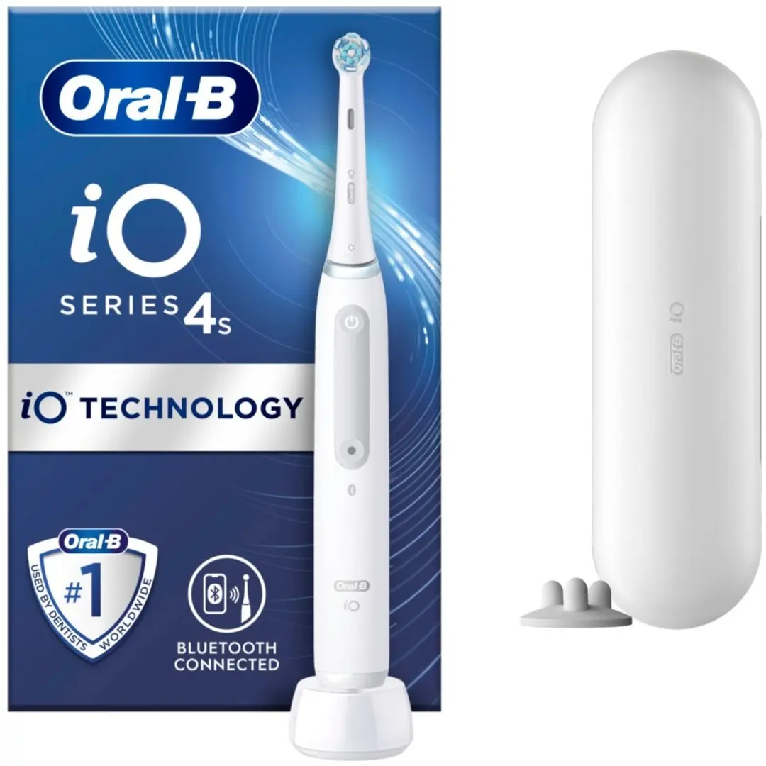 Oral-B Sähköhammasharja iO 4S White Braun-tekniikalla