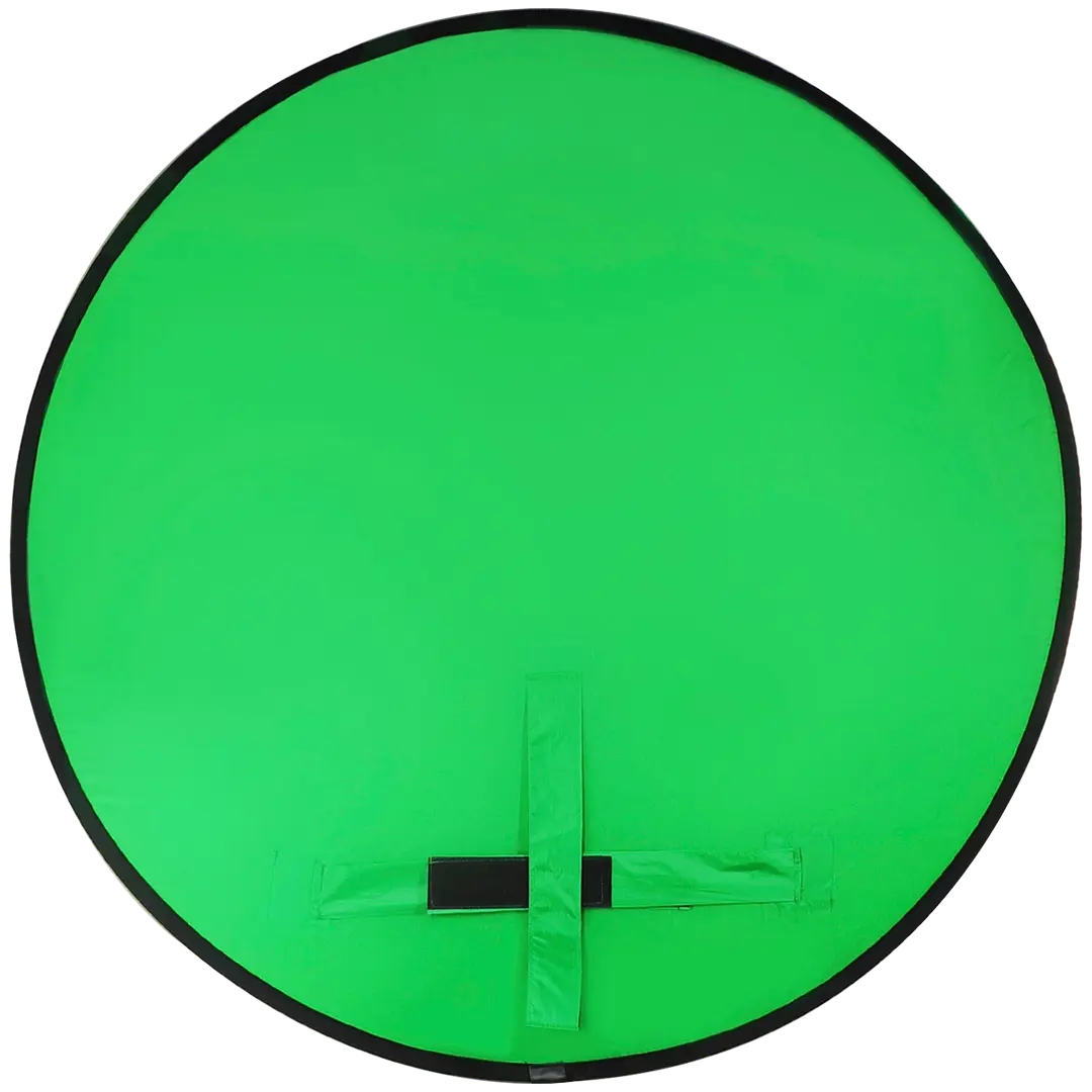 4smarts Chroma-Key Green Screen selkänojaan kiinnitettävä taustakangas