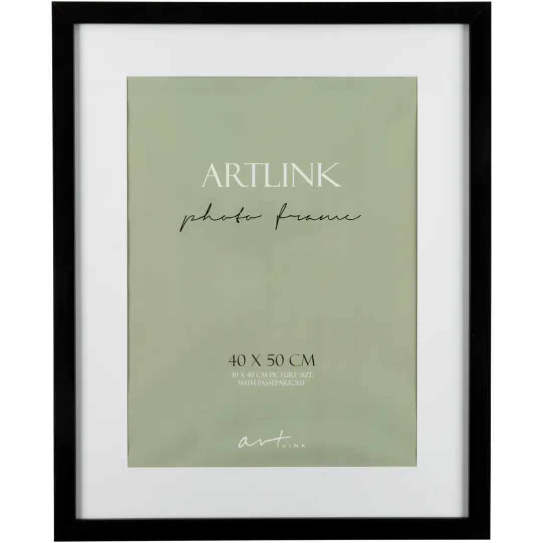 Art Link kehys Gloria 40 x 50 cm musta