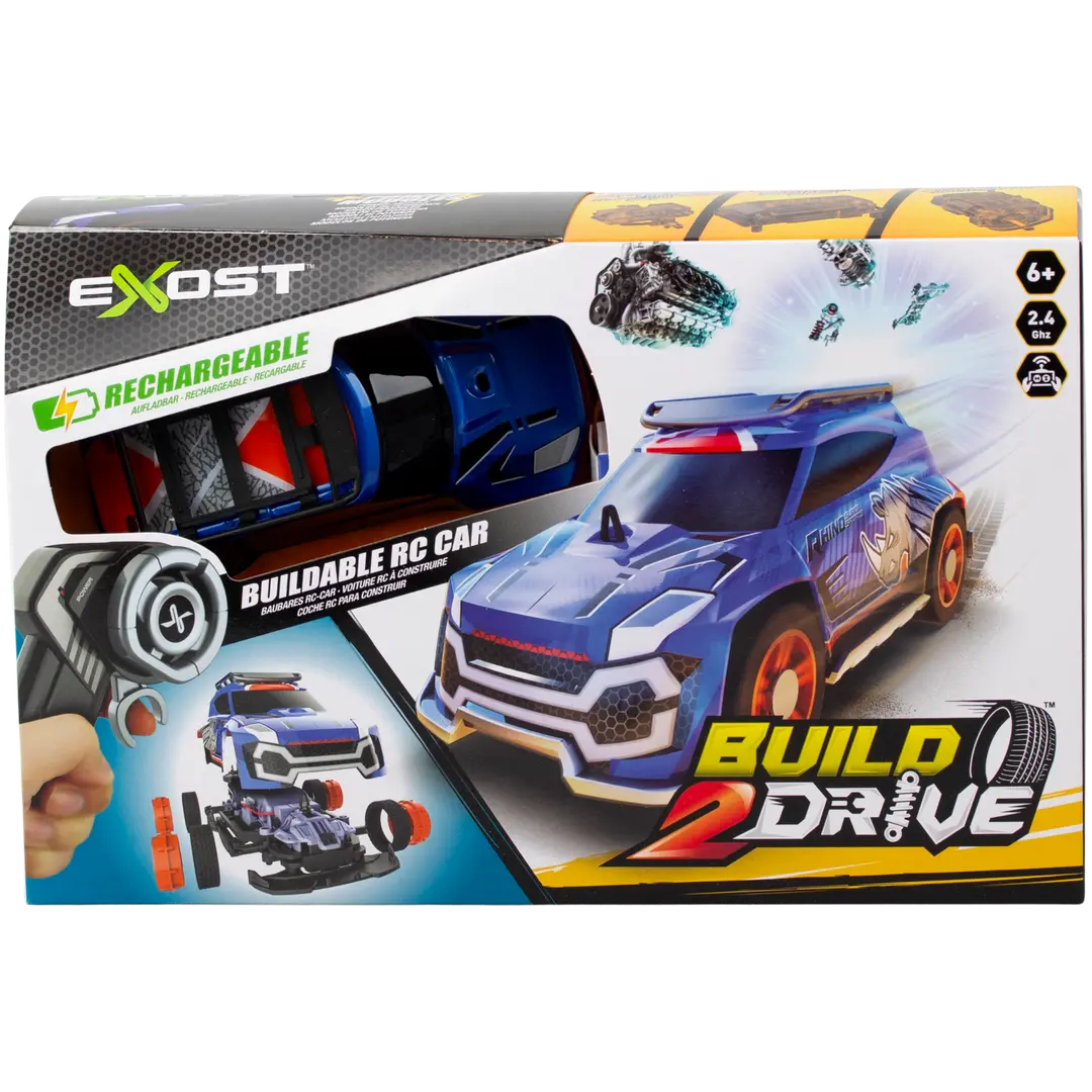 Exost rakennettava RC-auto Build 2 Drive Super Sports